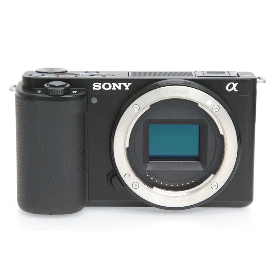 【全額返金保証】良品｜ソニー VLOGCAM ZV-E10 ボディ [ブラック]（センサー清掃済み） CA01-R5126-2P1Aの画像