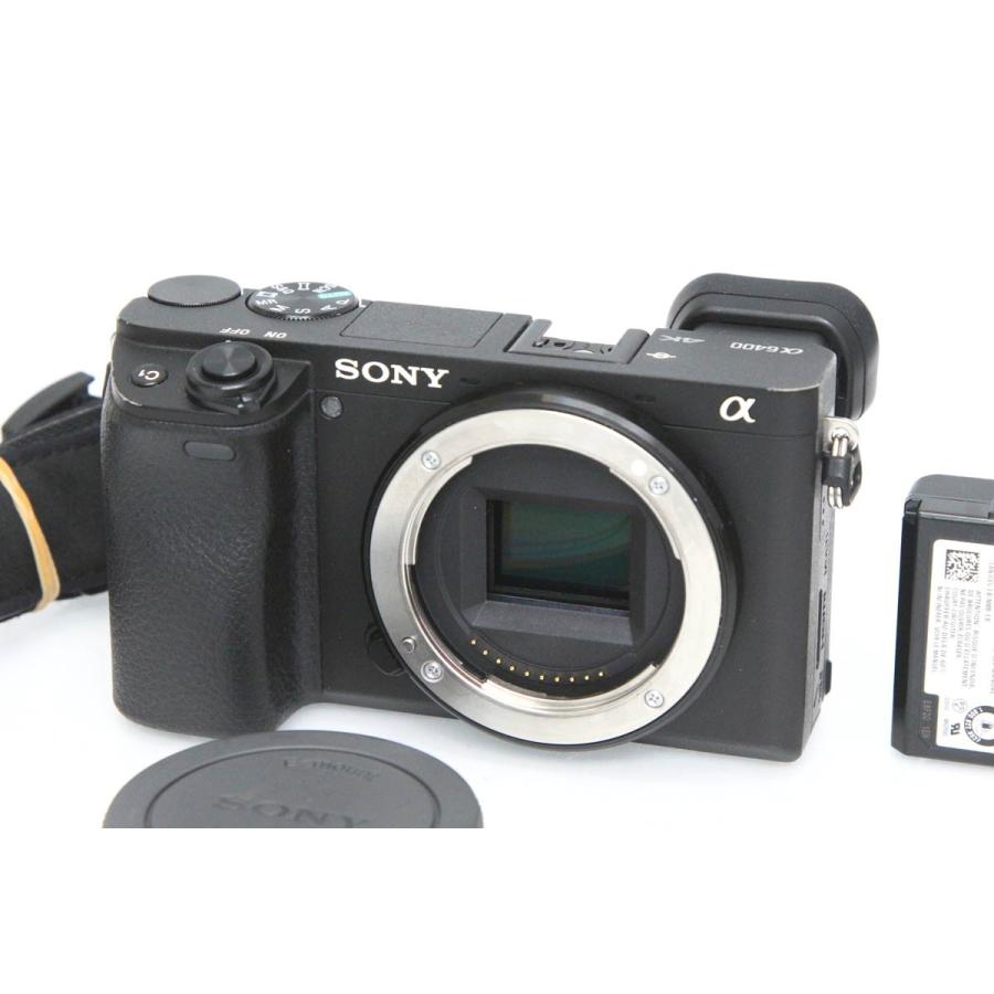 α6000 【全額返金保証】並品｜ソニー α6400 ILCE-6400 ボディ 
