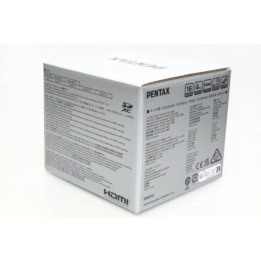 ペンタックス 【全額返金保証】未使用品｜ペンタックス PENTAX WG-1000
