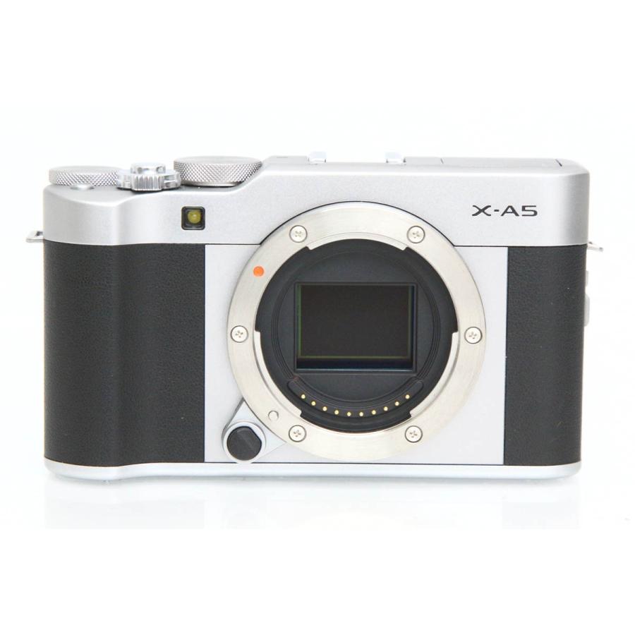 【全額返金保証】良品｜富士フイルム FUJIFILM X-A5 レンズキット [シルバー]（センサー清掃済み） CA01-R5248-2K2の画像