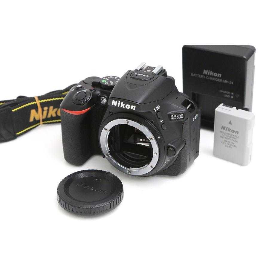 Nikon D5600 ボディ バッテリー付 訳あり動作品 D5000 【全額返金保証】美品｜ニコン D5600 ボディ（純正予備