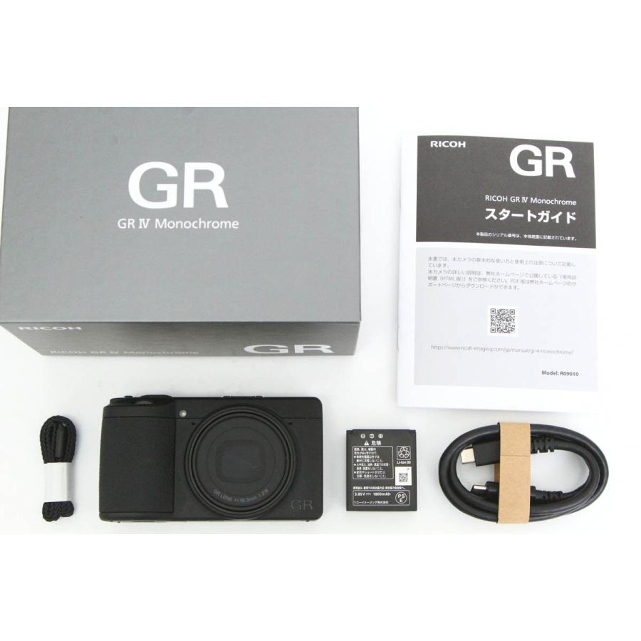 美品　RICOH GR IV 付属品多数 RICOH GR 【全額返金保証】美品｜リコー IV Monochrome CA01-R5334-2K2