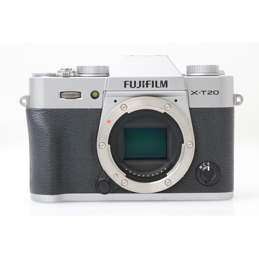 【全額返金保証】良品｜富士フイルム FUJIFILM X-T20 レンズキット [シルバー] CA01-M6634-2P2Aの画像