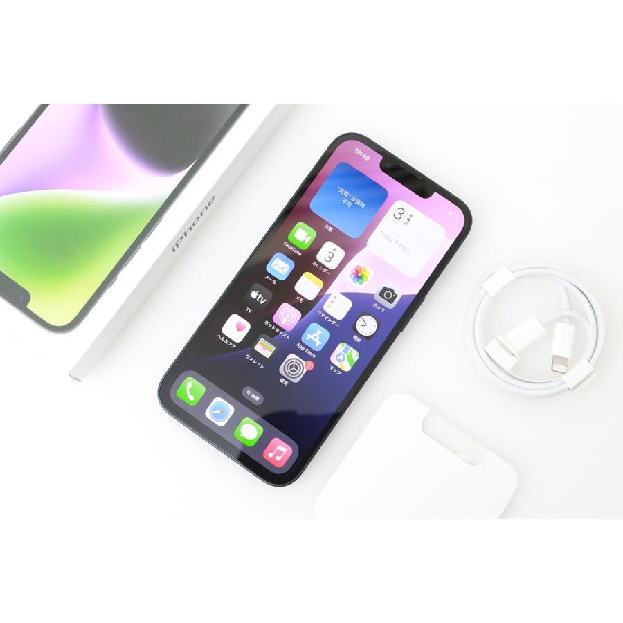iPhone 14 美品｜Apple 128GB ミッドナイト SIMフリー HA03-M6802-2G9