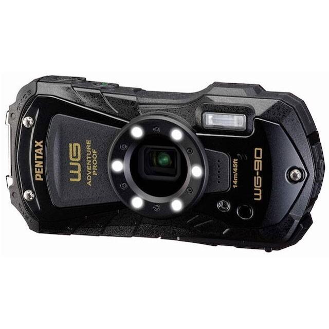 RICOH リコー デジタルカメラ PENTAX WG-90 ブラックの商品画像（Yahoo!ショッピング）