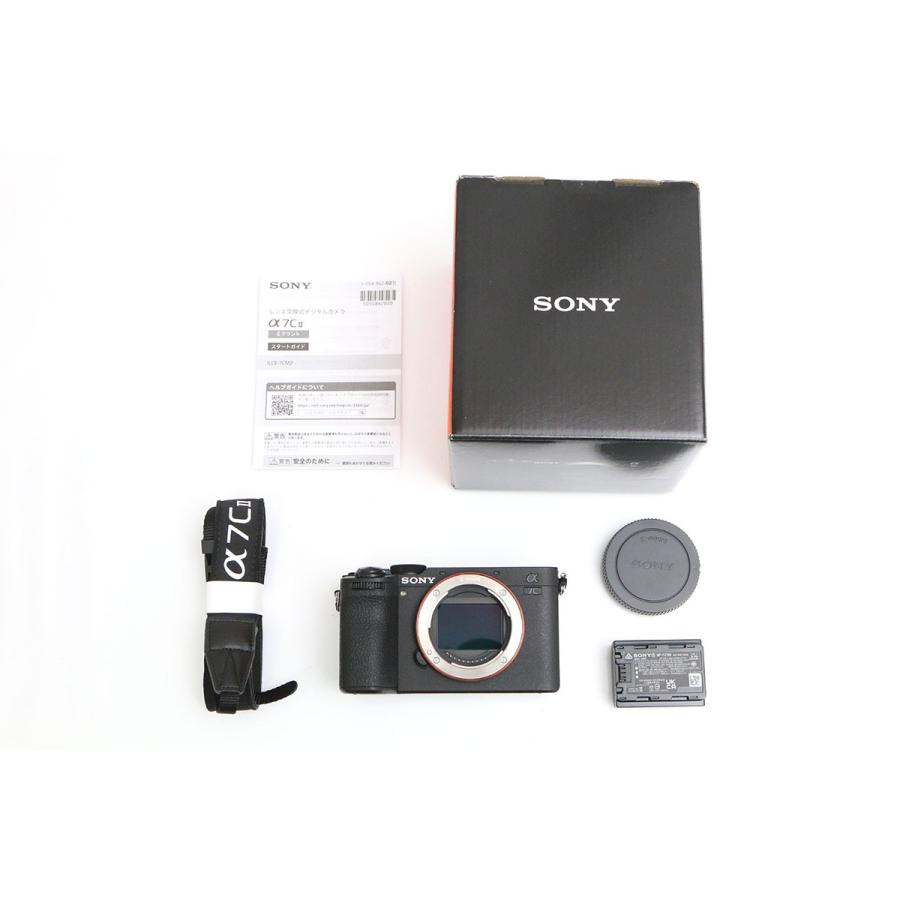 α7 【全額返金保証】美品｜ソニー α7C II ILCE-7CM2 ボディ [ブラック 