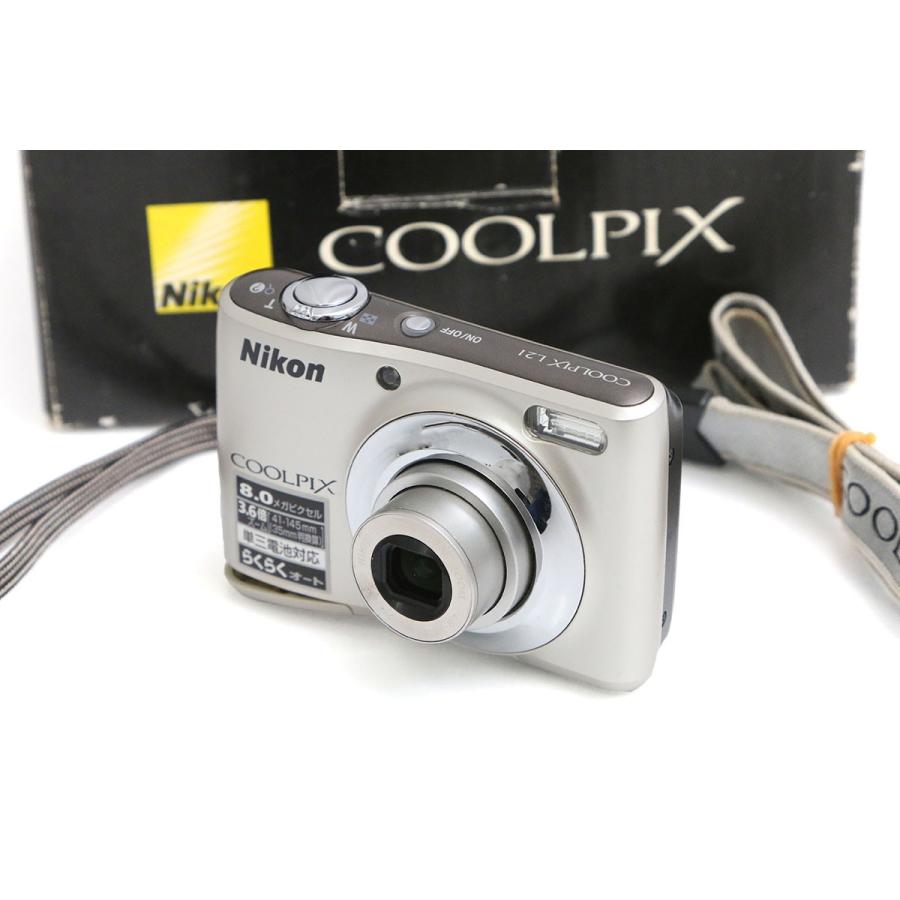 カメラ 【動作確認済】Nikon ニコン COOLPIX L21 単3電池
