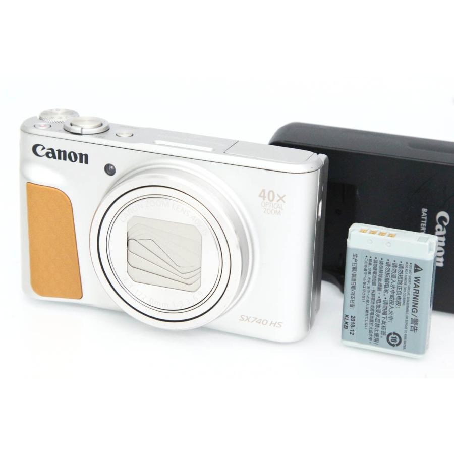 PowerShot SXシリーズ ジャンク品｜キヤノン SX740 HS [シルバー] CA01