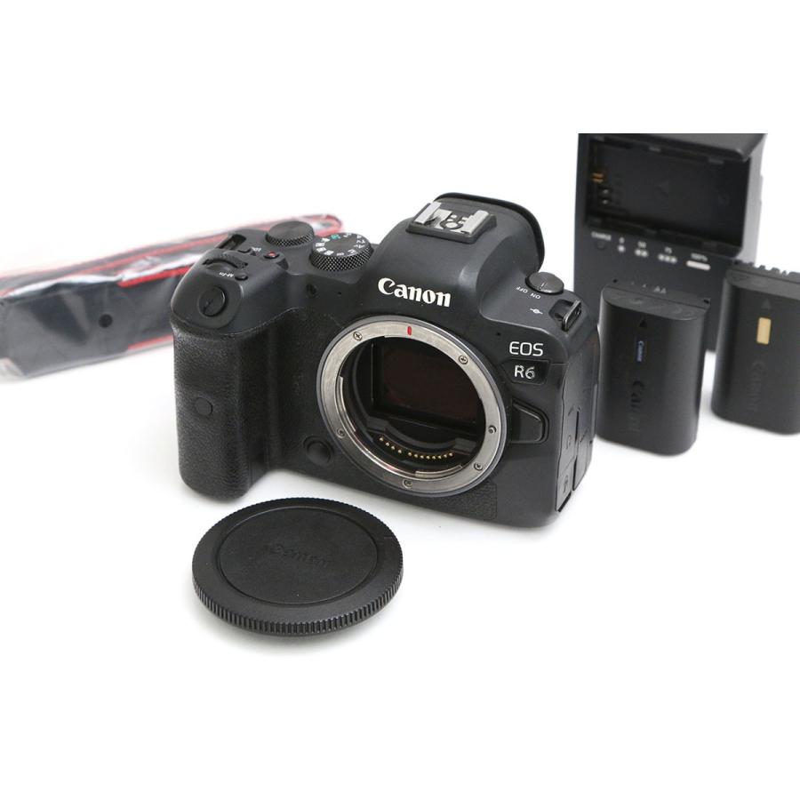 Canon EOS R6 ボディ／付属品一式 EOS Rシステム お買い得品｜キヤノン R6 ボディ CA01-B6271-2P2A