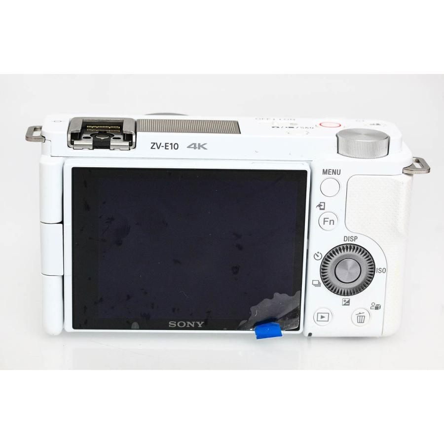 SONY ZV-E10 美品 VLOGCAM 【全額返金保証】美品｜ソニー ZV-E10 ボディ [ホワイト] CA01