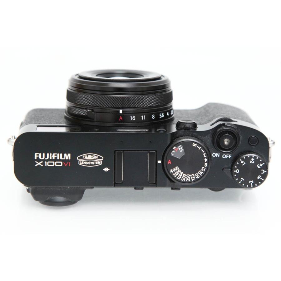 【美品】FUJIFILM X100VI ブラック 純正フード・予備バッテリー等付 FUJIFILM（フジフイルム） 【全額返金保証】美品｜富士フイルム