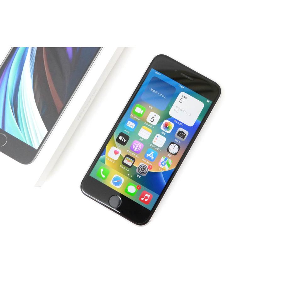 スマートフォン/携帯電話 iPhoneSE 第二世代 64GB ホワイト MHGQ3J/A