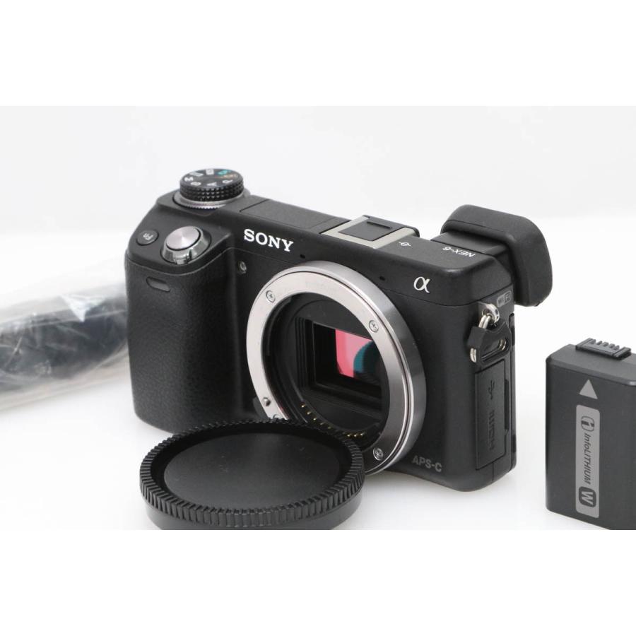 NEX 【全額返金保証】並品｜ソニー α NEX-6 ボディ（センサー清掃済み