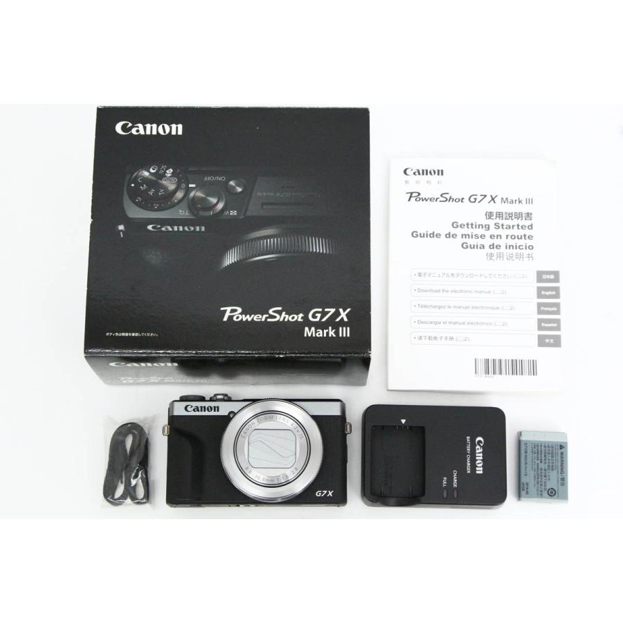 PowerShot Gシリーズ 【全額返金保証】美品｜キヤノン G7 X Mark III