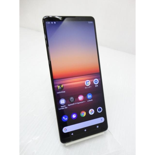 中古 Sony Xperia 1 Ii マークツー 128gb ブラック Auxp1ii Auロック解除済みsimフリー Androidスマートフォン ネットワーク利用制限 判定 付与