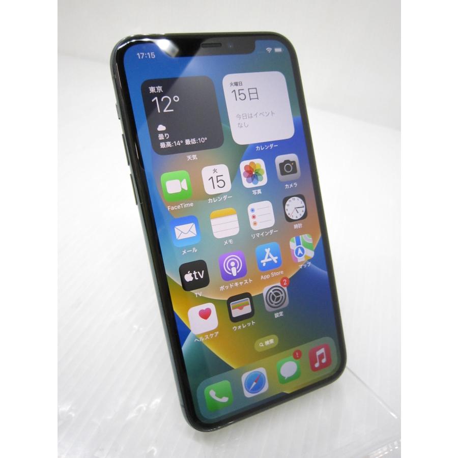 中古 Apple iPhone11 Pro 64GB ミッドナイトグリーン MWC62J/A softbank版 :0704-2952:あきば