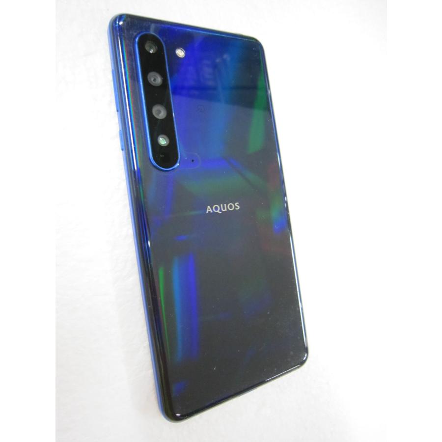 AQUOS R5G ブルー - スマートフォン本体