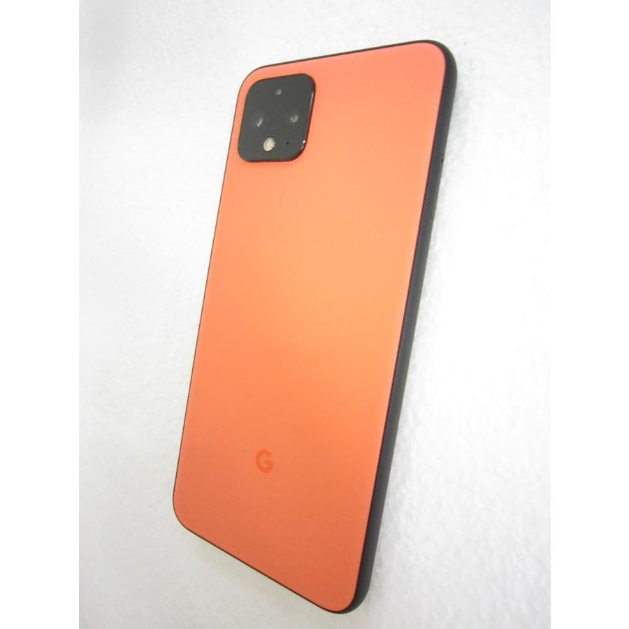 中古 Google Pixel4 64GB オーソーオレンジ SoftBank : 0704