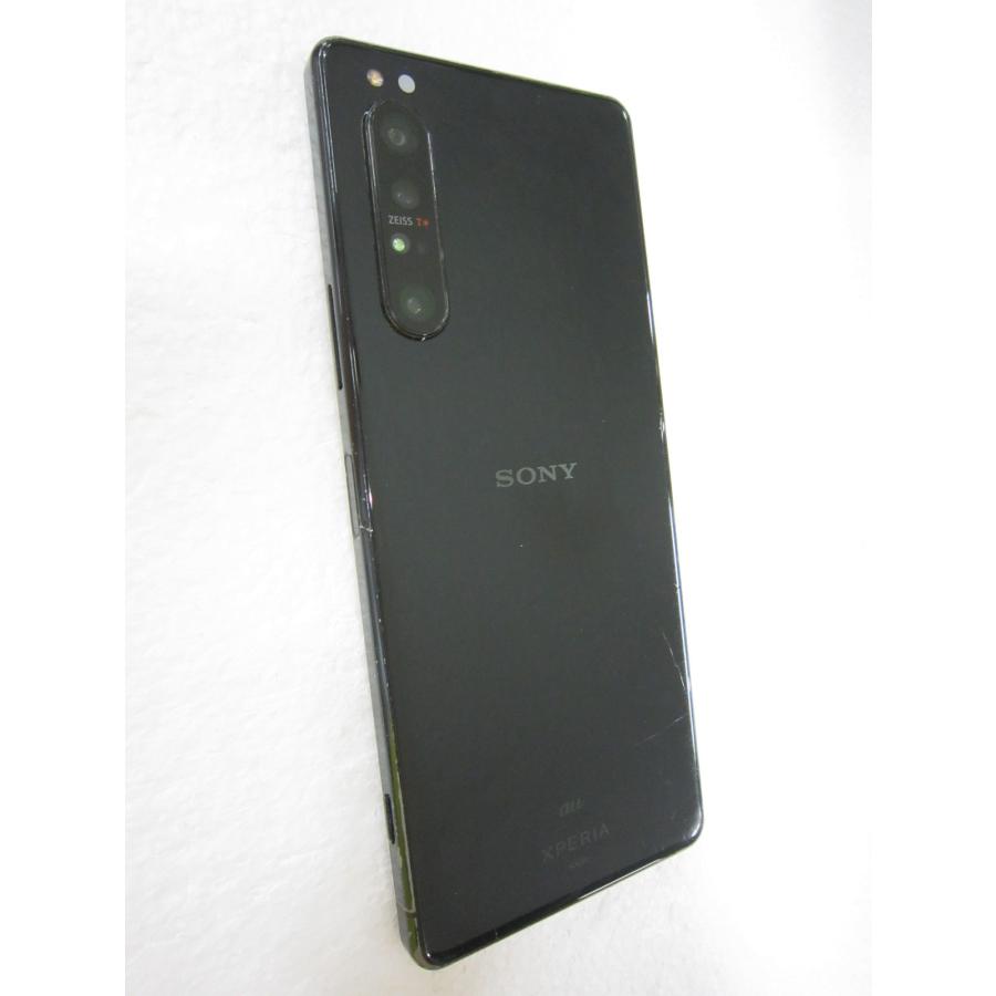 中古 SONY Xperia1 II 128GB ブラック SOG01 au ※SIMトレイ欠品 ※難あり｜akiba-yushop｜03