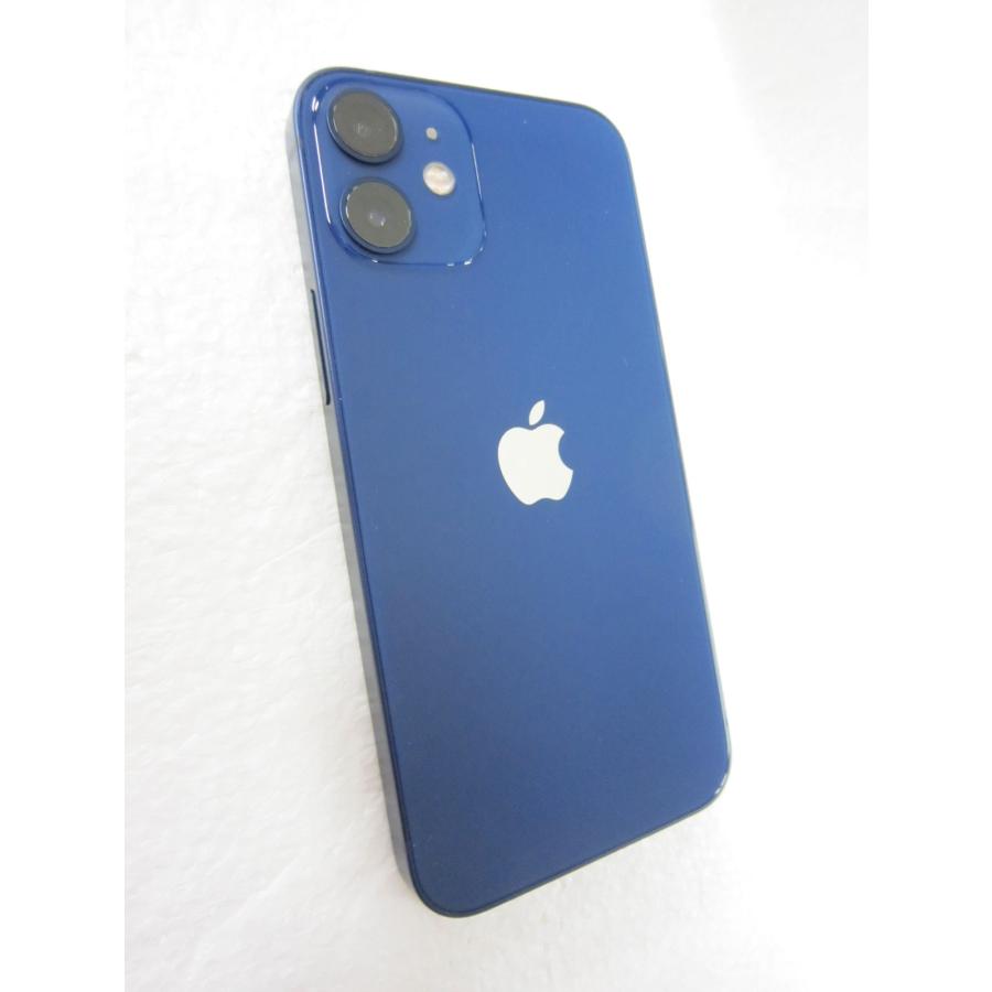 中古 Apple iPhone12 mini 128GB ブルー MGDP3J／A SIMフリー 〔ネットワーク利用制限▲〕｜akiba-yushop｜03