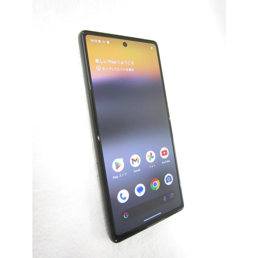 中古 Google Pixel6a 128GB チャコール GB17L SIMフリー ネットワーク 