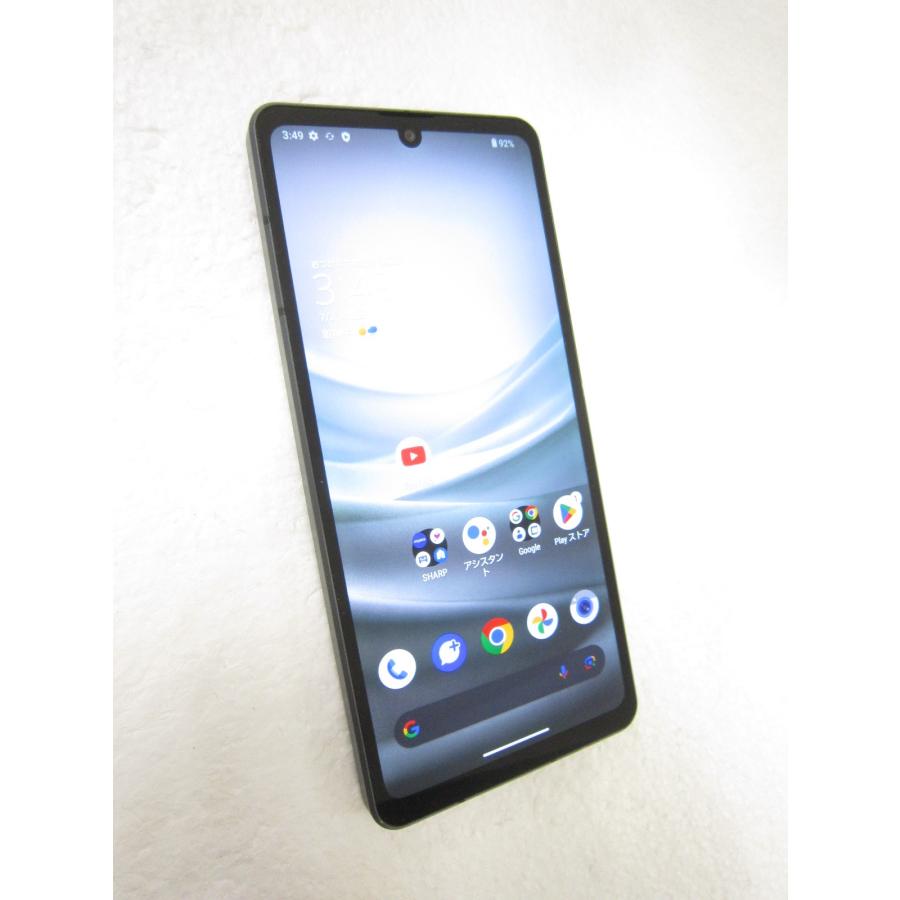 中古 SHARP AQUOS sense7 128GB ブラック SHG10 SIMフリー 