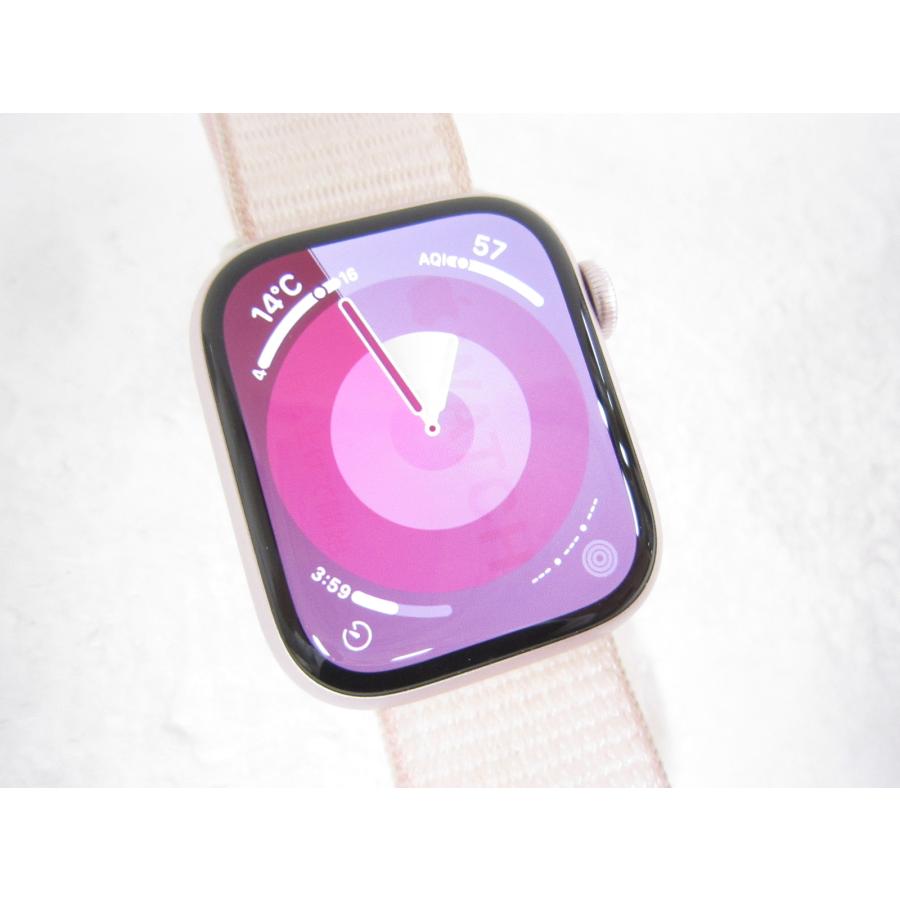Apple 中古 Watch Series9 GPS 41mm ピンクアルミニウムケース 