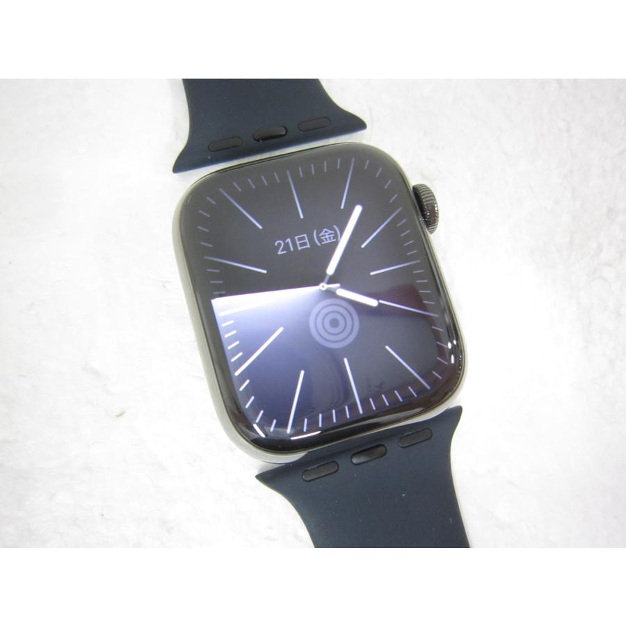 Apple 中古 Watch Series8 GPS + Cellular 41mm グラファイト 