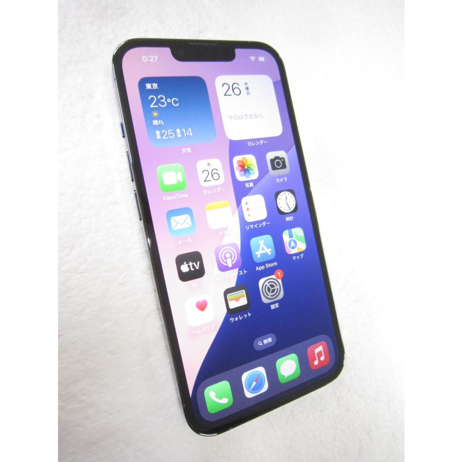 Apple 中古 Apple iPhone13 Pro 256GB シエラブルー MLUU3J／A SIM