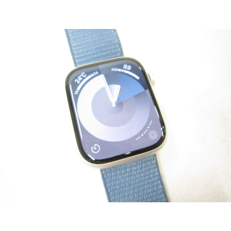 Apple 中古 Watch Series9 GPS 45mm シルバーアルミニウムケース 45MM 
