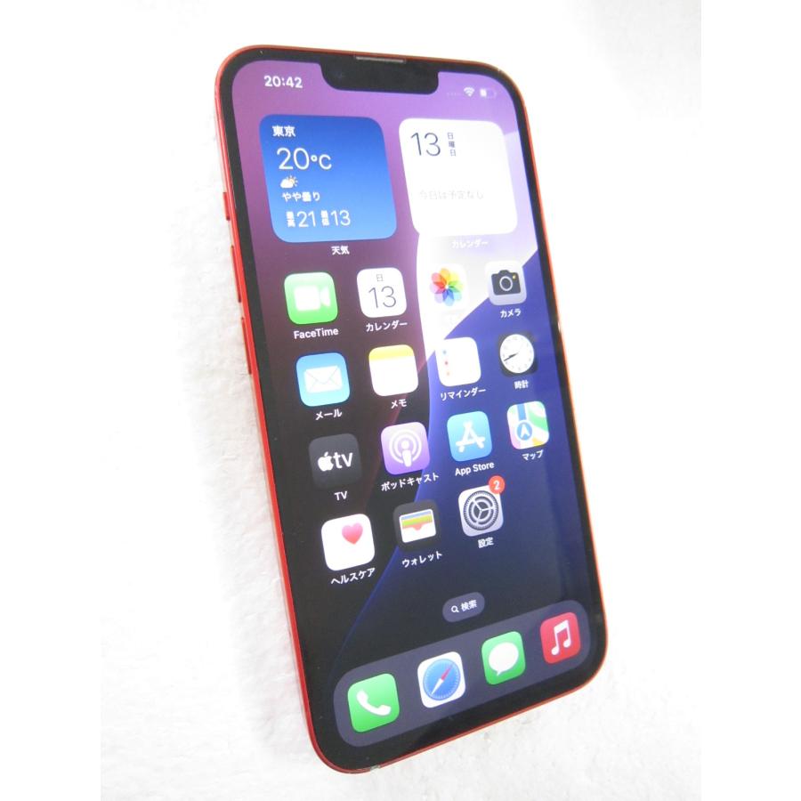 Apple 中古 Apple iPhone14 256GB プロダクトレッド MPWG3J／A SIM