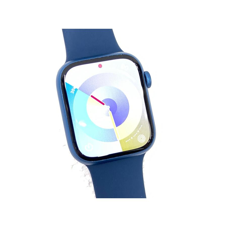 Apple 中古 Watch Series7 GPS 45mm ブルーアルミニウムケース アビス  