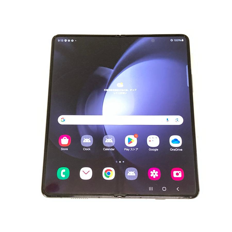 Galaxy Z 中古 SAMSUNG Fold5 512GB ファントムブラック SC-55D