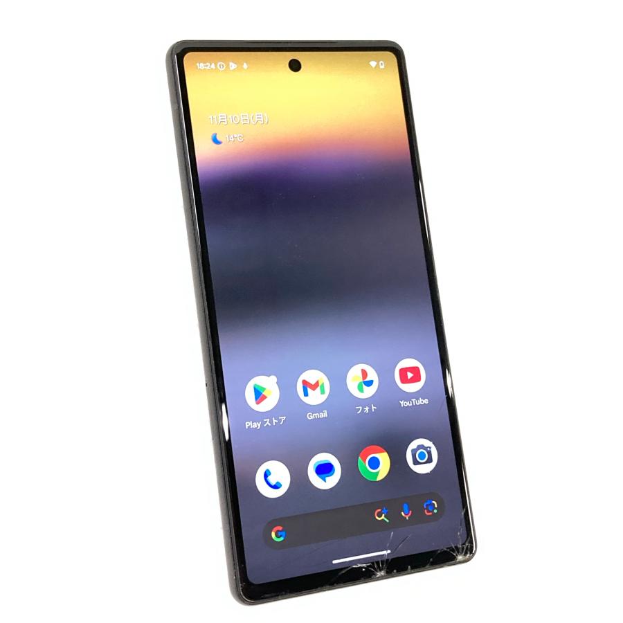 Google Pixel6a 画面割れ有り チャコール Google Pixel 6 中古 Pixel6a