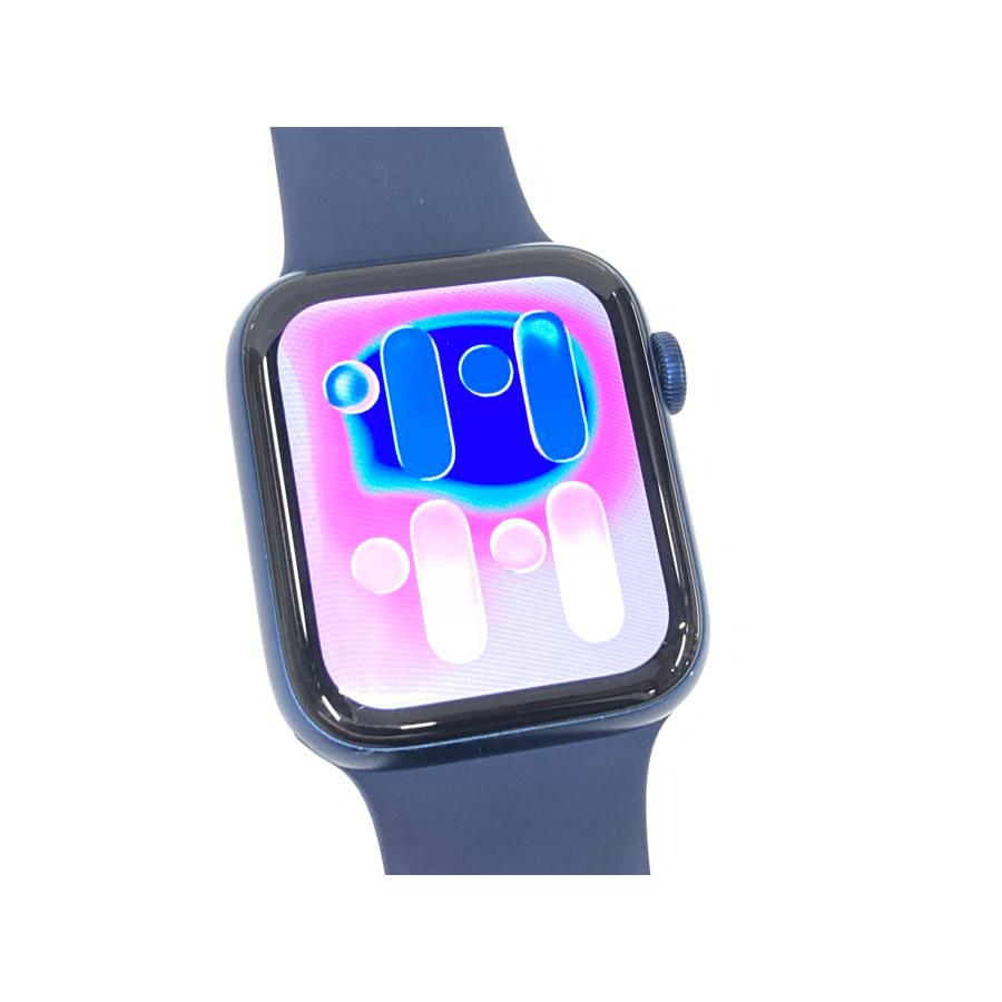 Apple Watch Series 6/GPS/44mm/A2292/ブルー〈M00J3J/A〉 (4) 【公式 