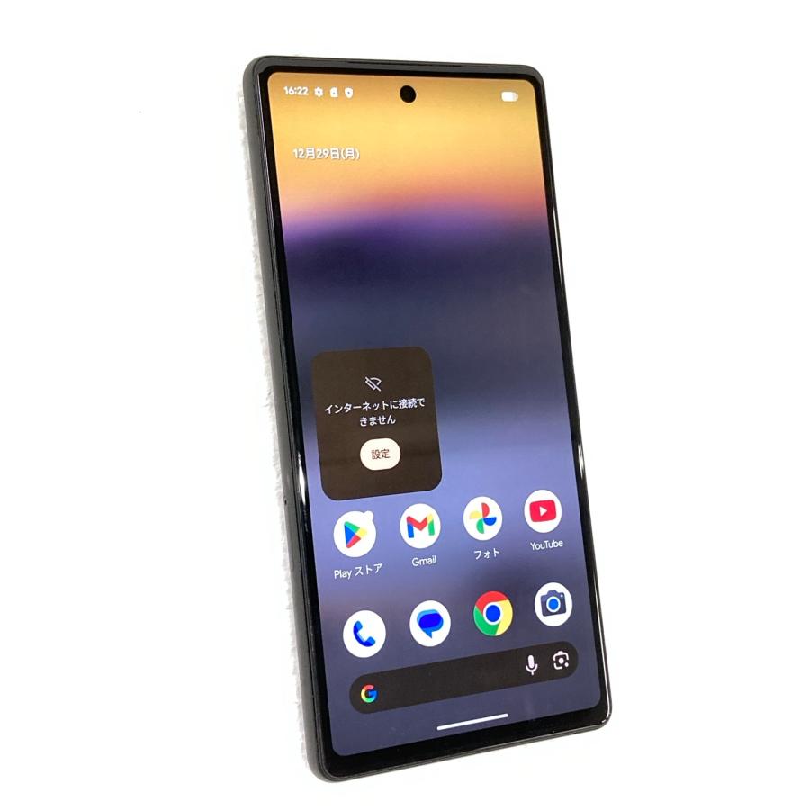 Google Pixel 6 中古 Pixel6a 128GB チャコール GB17L SIMフリー