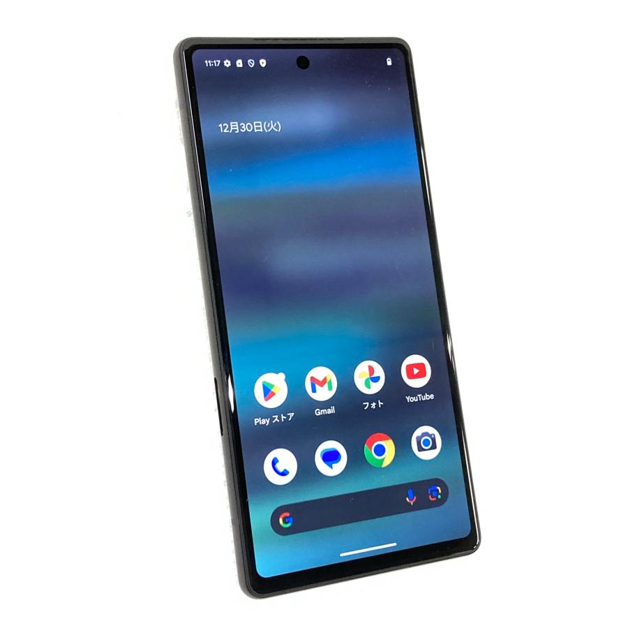 中古 Google Pixel6a 128GB セージ GB17L au SIMフリー トレイ無し