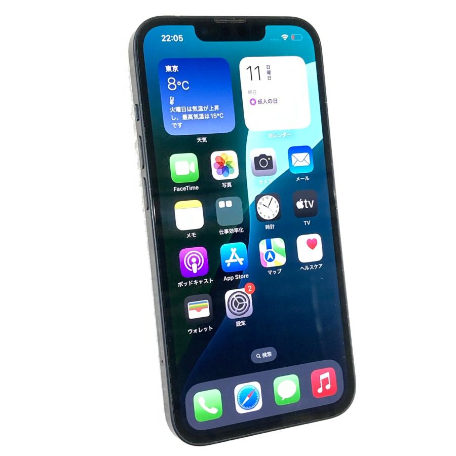Apple 中古 Apple iPhone14 128GB ミッドナイト MPUD3J／A SIMフリー