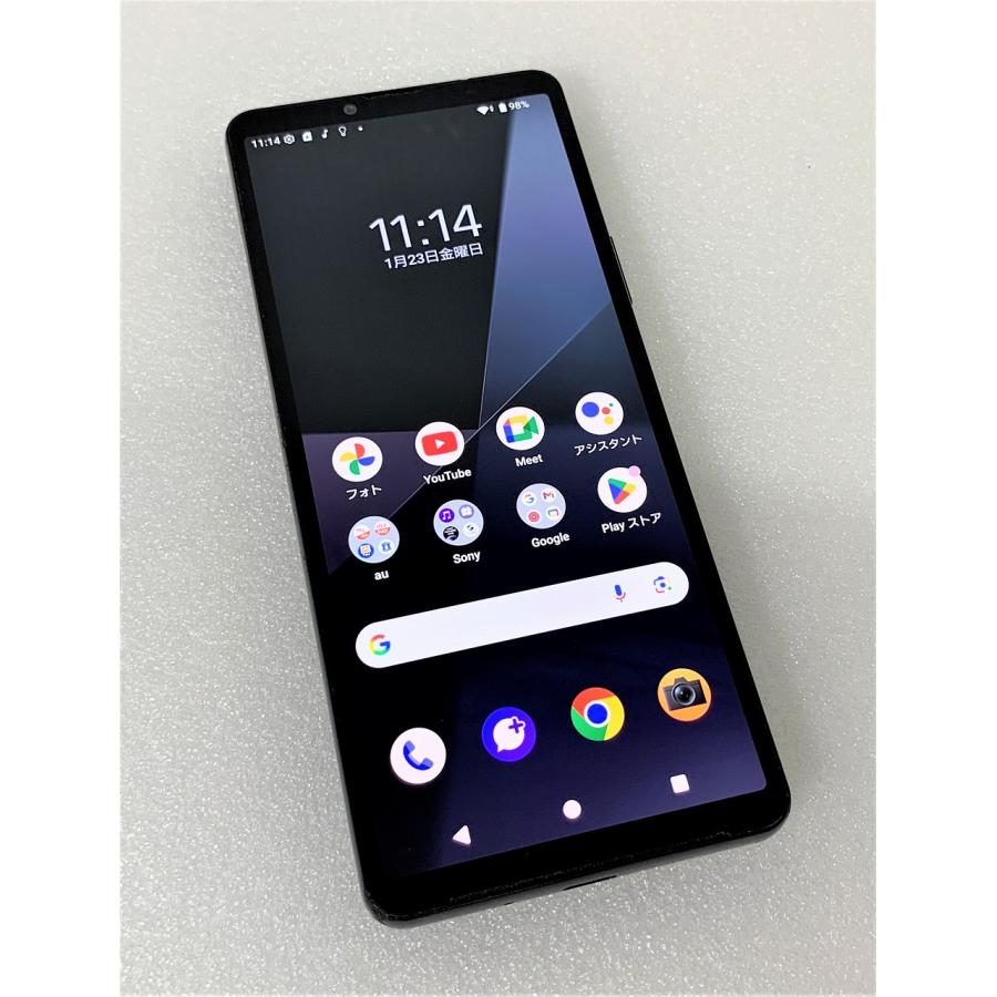 Xperia 10 VI 中古 SONY Xperia10 128GB ブラック SOG14 SIMフリー