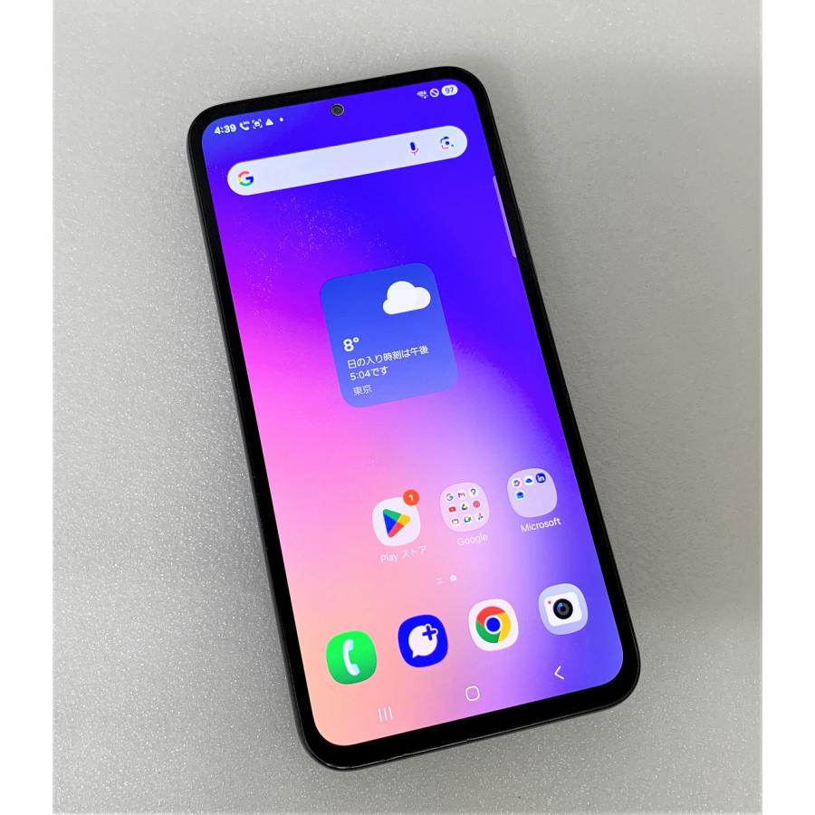 Galaxy A 中古 SAMSUNG A54 5G 128GB オーサムブラック SCG21 SIM