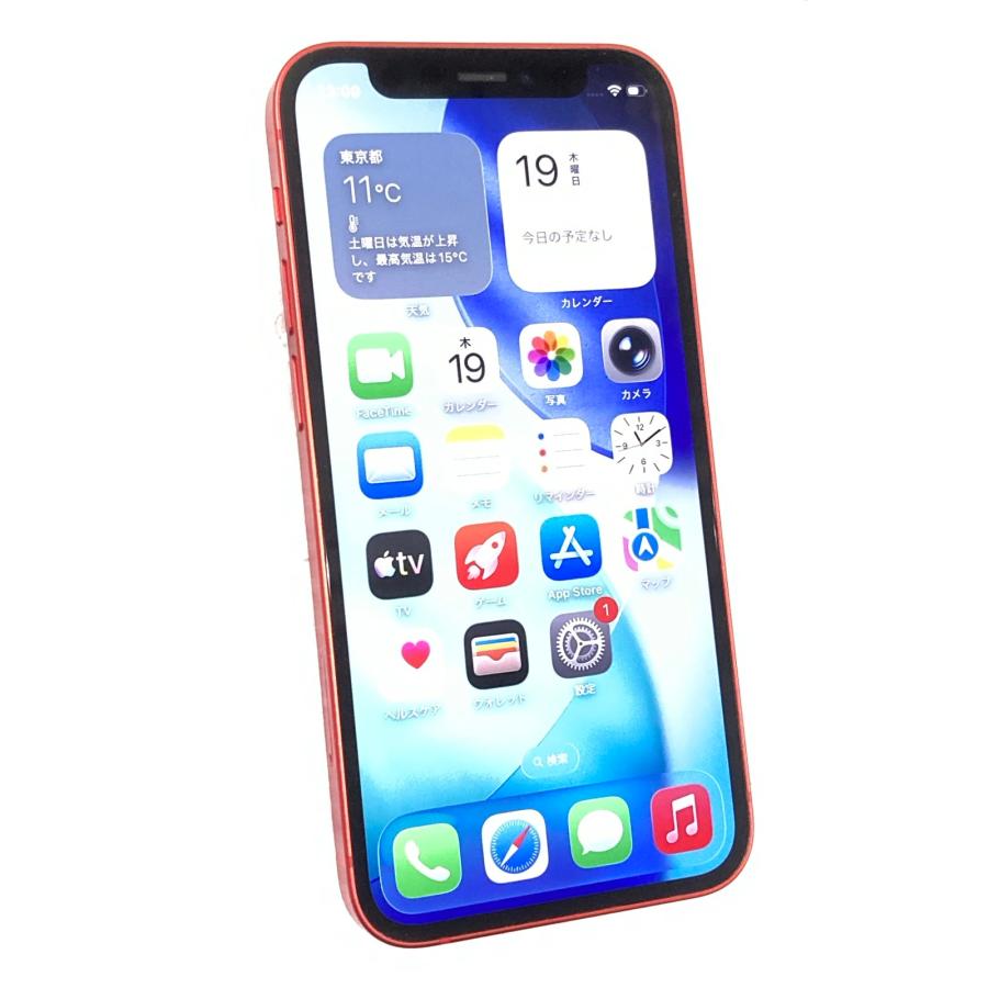 Apple 中古 Apple iPhone12 mini 64GB プロダクトレッド MGAE3J／A SIM