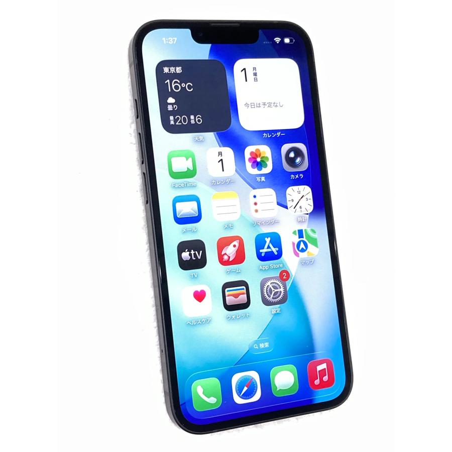 iPhone 16e 中古 Apple 128GB ブラック MD1Q4J/A : あきばU-SHOP