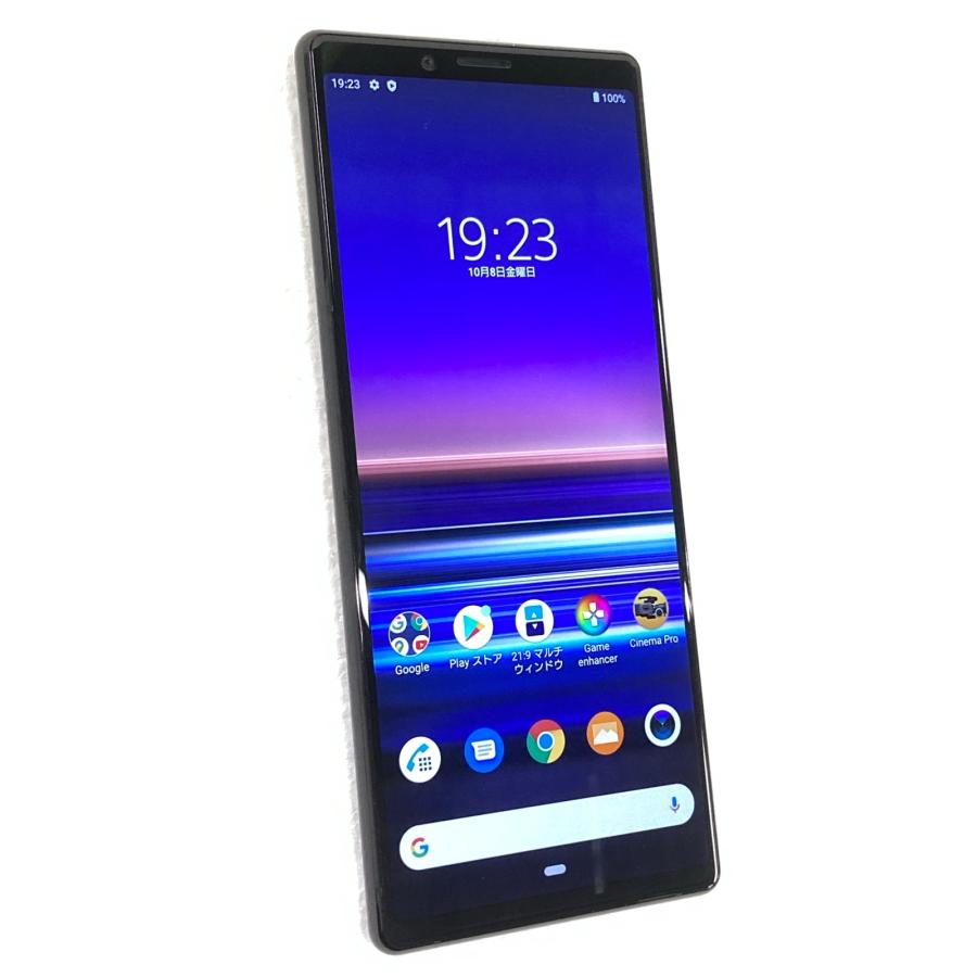 Xperia 1 中古 SONY Xperia1 128GB ブラック J9110 SIMフリー 香港版 