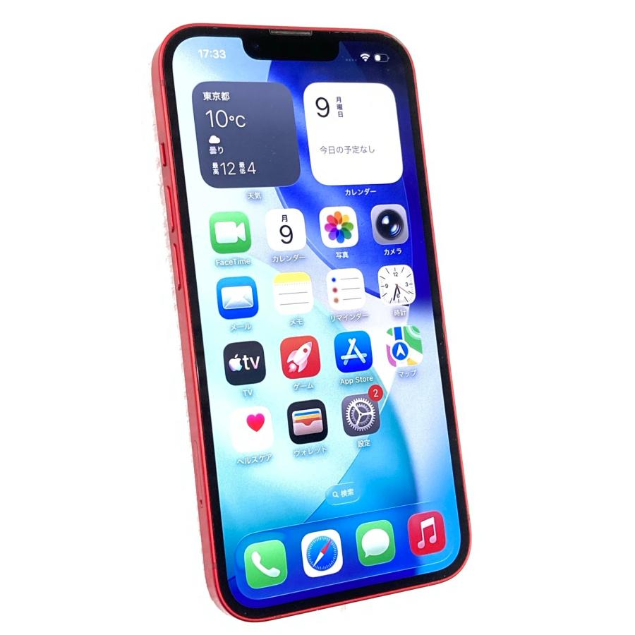 iPhone 中古 Apple iPhone14 128GB プロダクトレッド MPV93J／A SIM