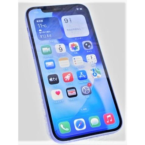 iPhone 12 中古 Apple iPhone12 64GB パープル MJNH3J/A SIMフリー