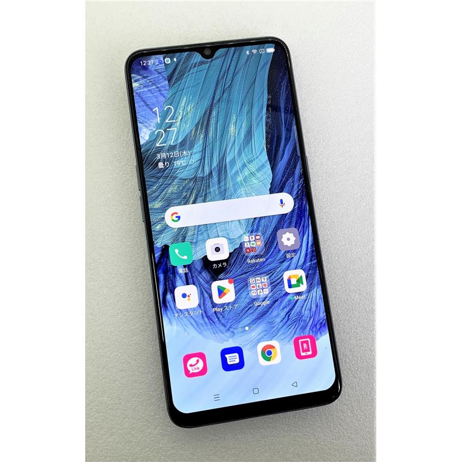 【美品】OPPO A73 ネービーブルー　CPH2099【4GB/64GB】 OPPO A 中古 A73 64GB ネービーブルー CPH2099 SIMフリー ※SIMトレイ欠