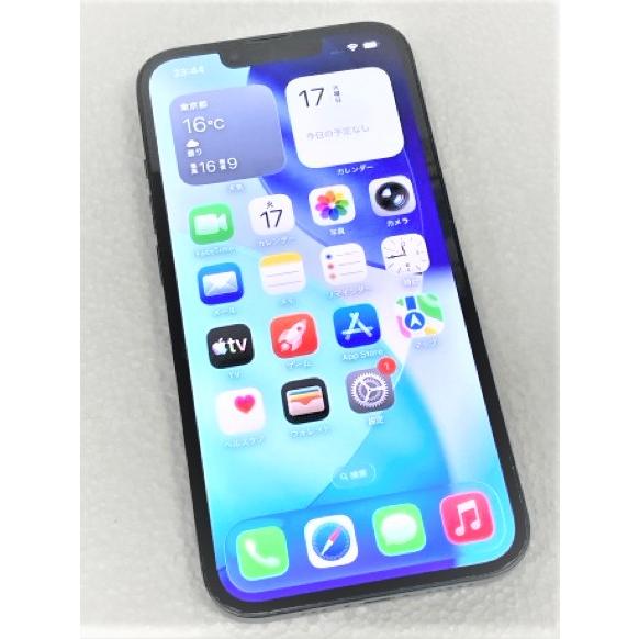 中古 Apple iPhone13 128GB ミッドナイト MLNC3J/A SIMフリー