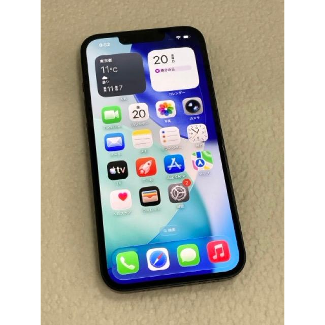 iPhone 14 中古 Apple iPhone14 128GB ミッドナイト MPUD3J/A SIM