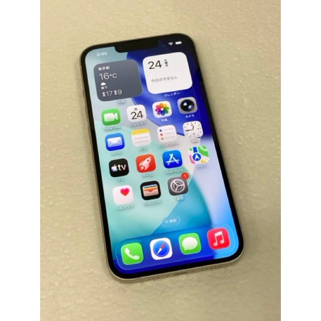 iPhone 13 中古 Apple iPhone13 128GB スターライト MLND3J/A SIM