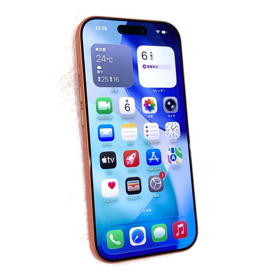 極美品 iPhone17 Pro 256GB MG864J/A SIMフリー iPhone 17 Pro 256GB コズミックオレンジ SIMフリー [MG864J/A スマートフォン本体